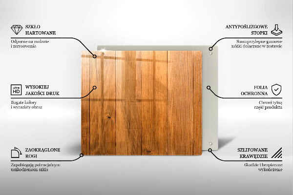 Sklenená doska na krájanie Drevené dosky