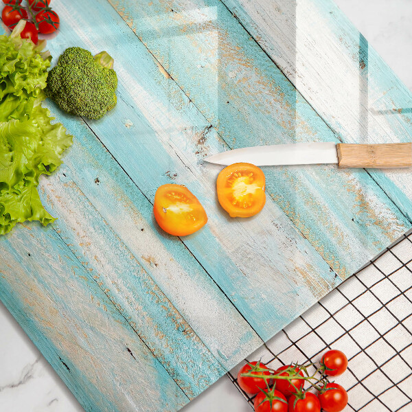 Sklenená doska na krájanie Vintage drevené dosky