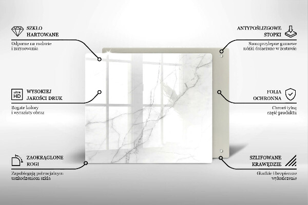 Sklenená doska na krájanie Mramorové kamenné pozadie