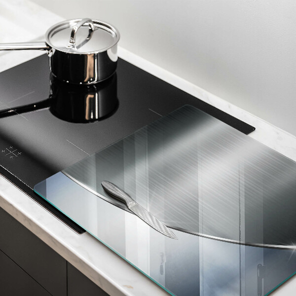 Sklenená doska na krájanie Kovový abstraktný vzor