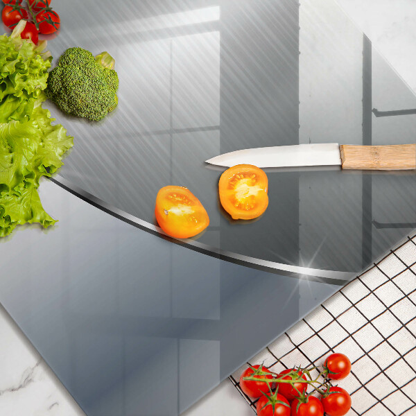 Sklenená doska na krájanie Kovový abstraktný vzor