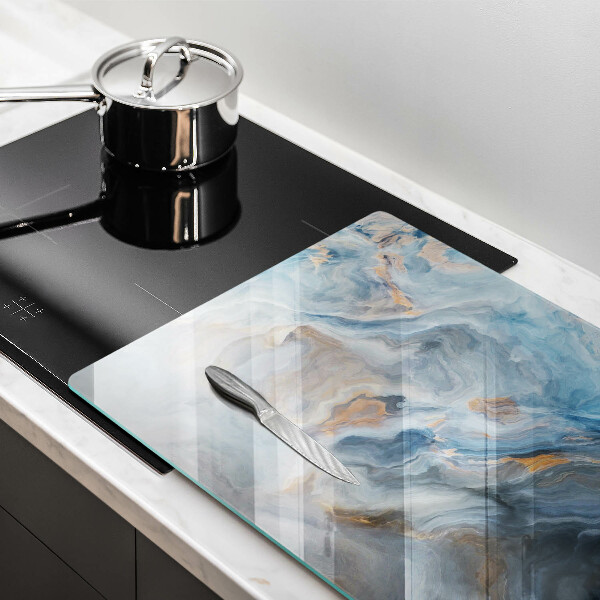 Kuchynská doska zo skla Textúra mramoru