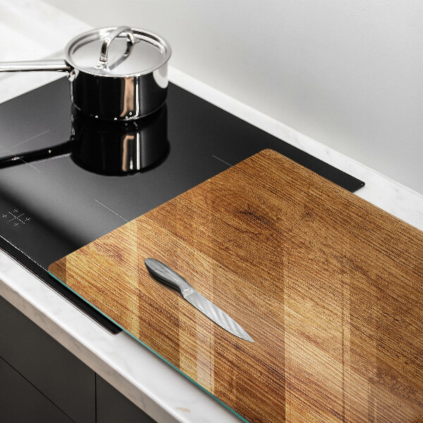 Kuchynská doska zo skla Textúra drevenej dosky