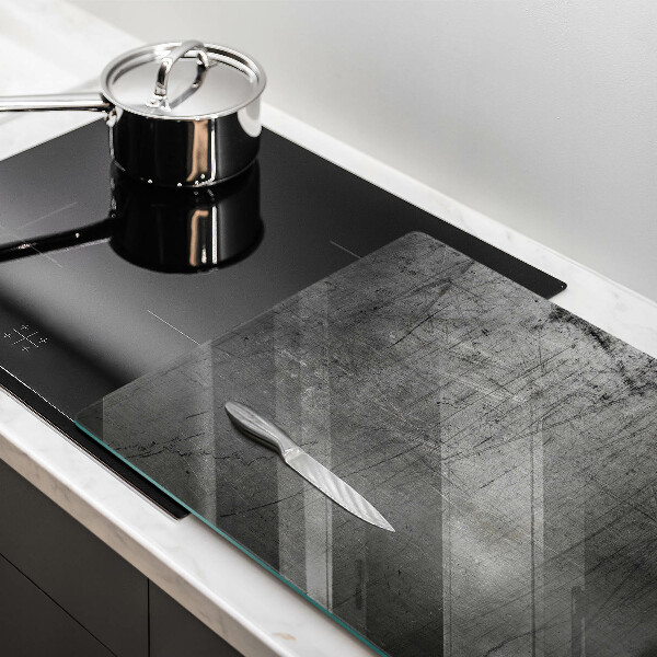 Kuchynská doska zo skla Kovová textúra