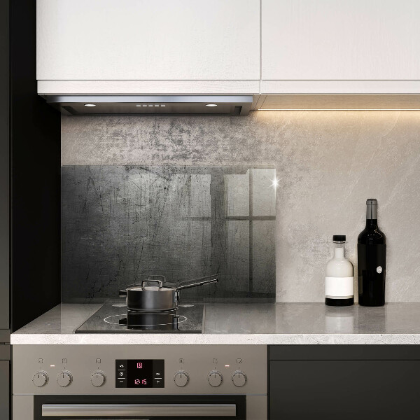 Kuchynská doska zo skla Kovová textúra