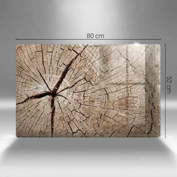 Kuchynská doska zo skla Prierez stromom