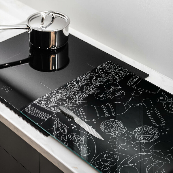 Kuchynská doska zo skla Kuchynské doplnky