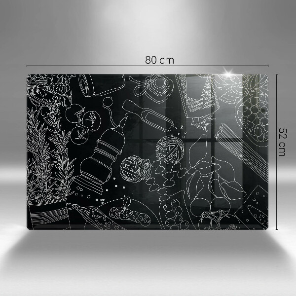 Kuchynská doska zo skla Kuchynské doplnky