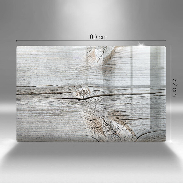 Kuchynská doska zo skla Svetlá štruktúra dreva