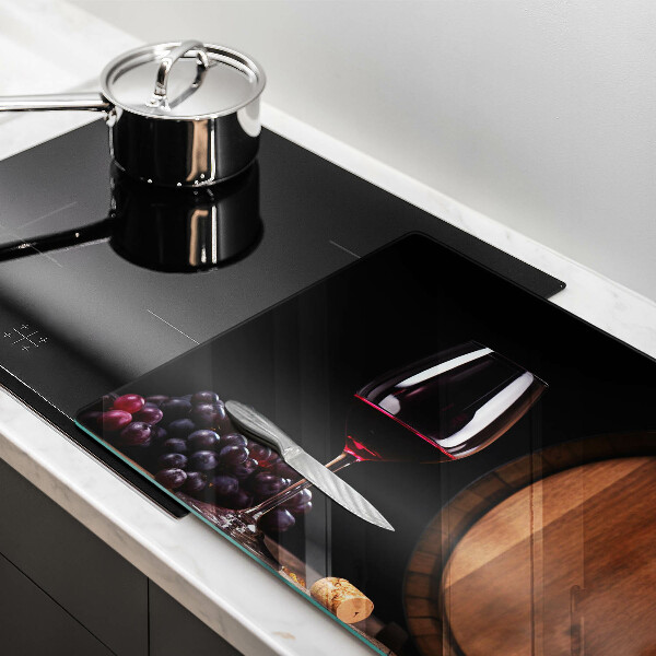 Kuchynská doska zo skla Sudový pohár na víno