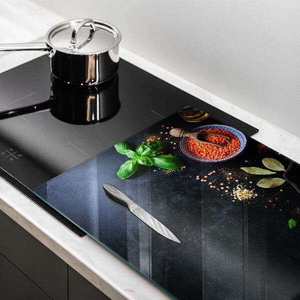 Kuchynská doska zo skla Misky s korením