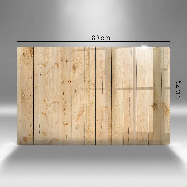 Kuchynská doska zo skla Jemné drevené dosky