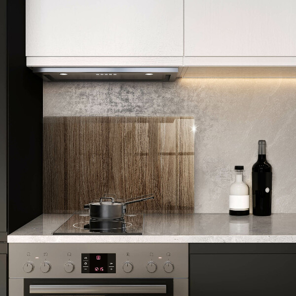 Kuchynská doska zo skla Textúra dreva