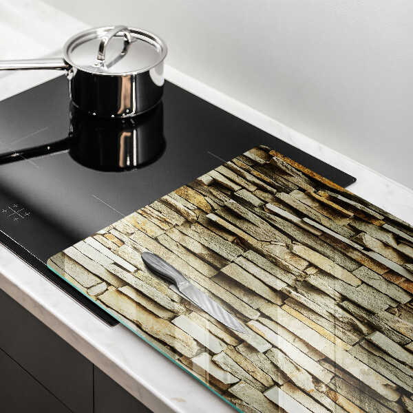 Kuchynská doska zo skla Dekoratívne kamene