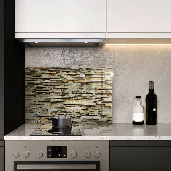 Kuchynská doska zo skla Dekoratívne kamene