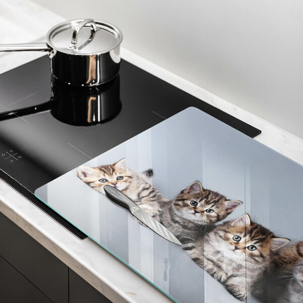 Kuchynská doska zo skla Sladké mačiatka