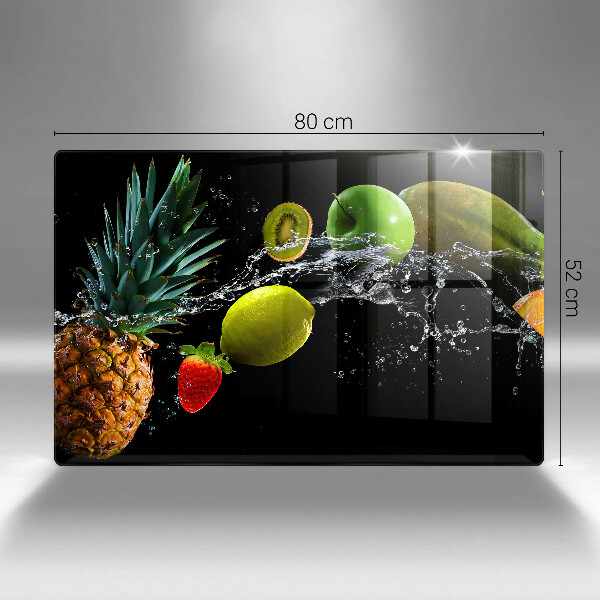 Kuchynská doska zo skla Ovocie vo vode
