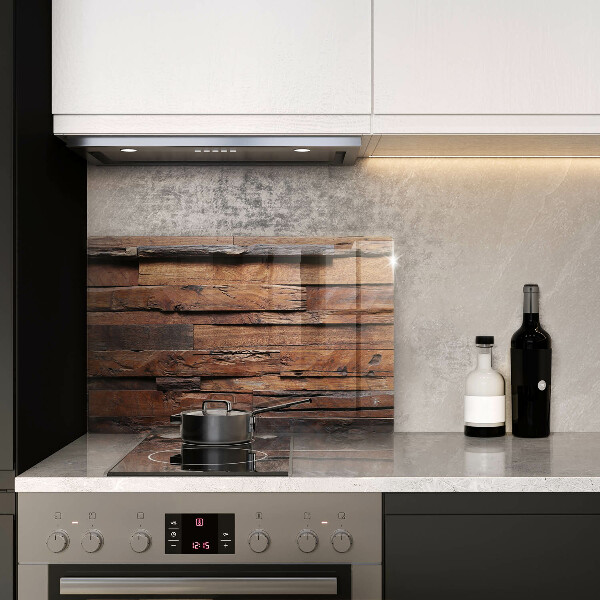 Kuchynská doska zo skla Dekoratívne drevené dosky