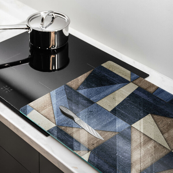 Kuchynská doska zo skla Geometrická abstrakcia