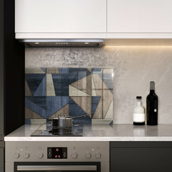 Kuchynská doska zo skla Geometrická abstrakcia