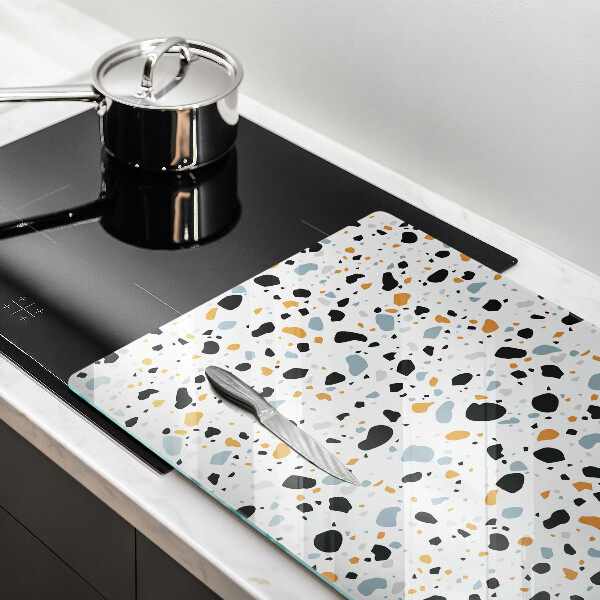 Kuchynská doska zo skla Dekoratívna kamenina