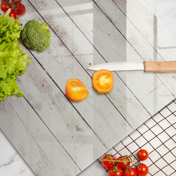 Kuchynská doska zo skla Staré drevené dosky