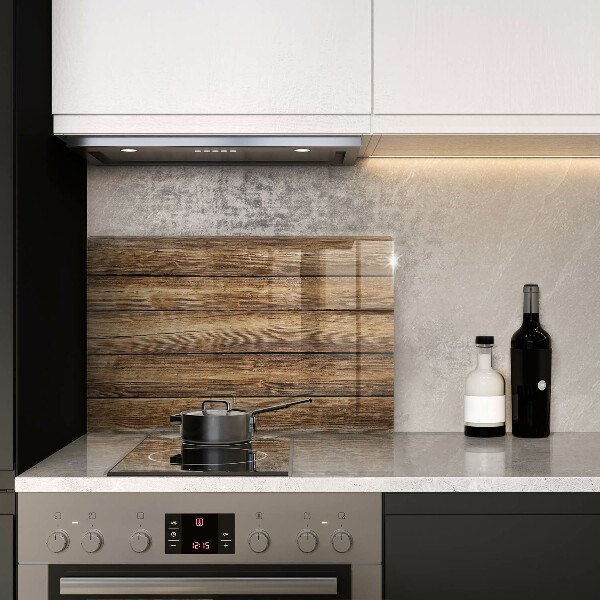 Kuchynská doska zo skla Dosky s textúrou dreva