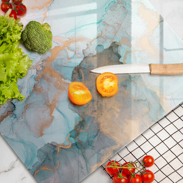 Kuchynská doska zo skla Mramorová abstrakcia