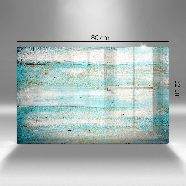 Kuchynská doska zo skla Vintage drevené dosky