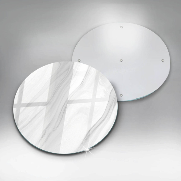 Kuchynská doska veľká zo skla Jemný mramor