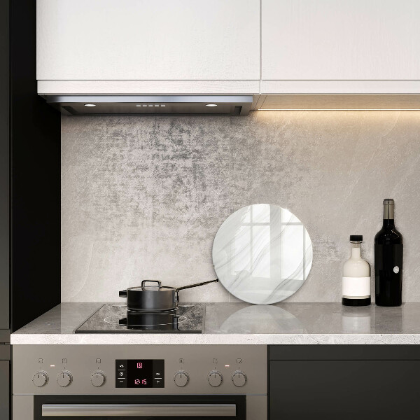 Kuchynská doska veľká zo skla Jemný mramor