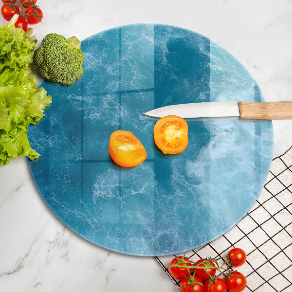 Kuchynská doska zo skla Modrá voda