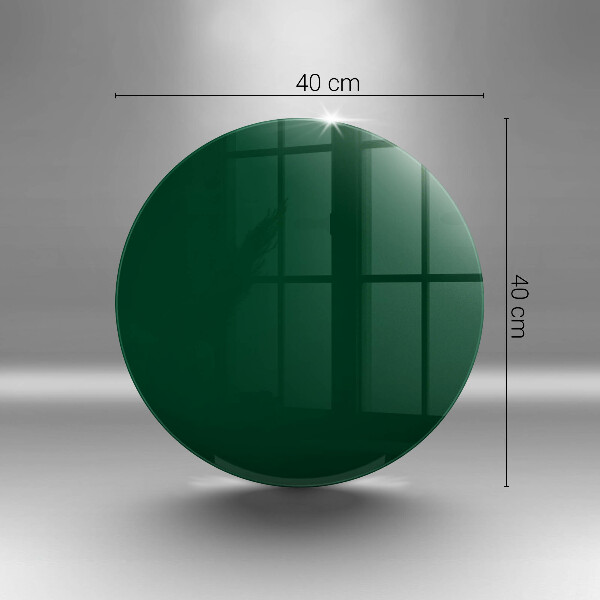 Kuchynská doska zo skla Zelená farba