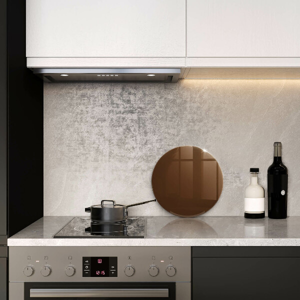 Kuchynská doska zo skla Hnedá farba