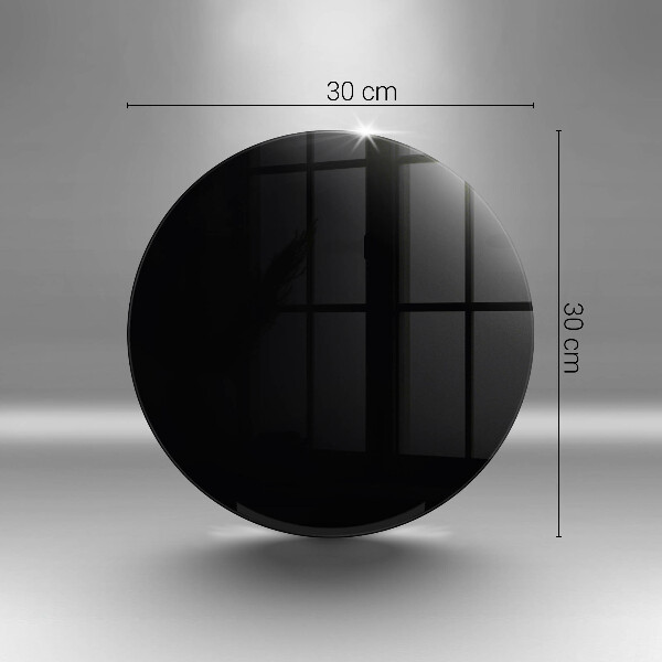 Kuchynská doska zo skla Čierna farba