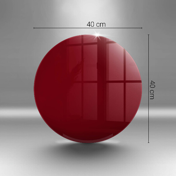 Kuchynská doska zo skla Bordová farba