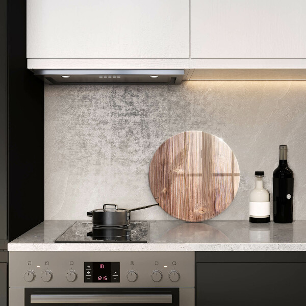 Kuchynská doska zo skla Prírodné drevo