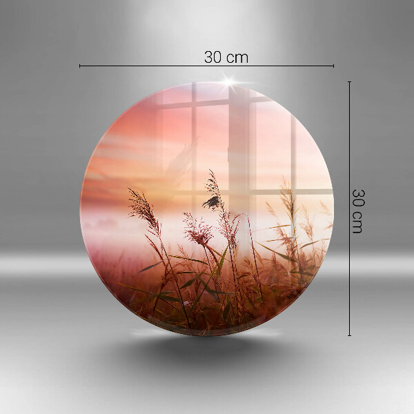 Kuchynská doska zo skla Krajina trávnatých polí