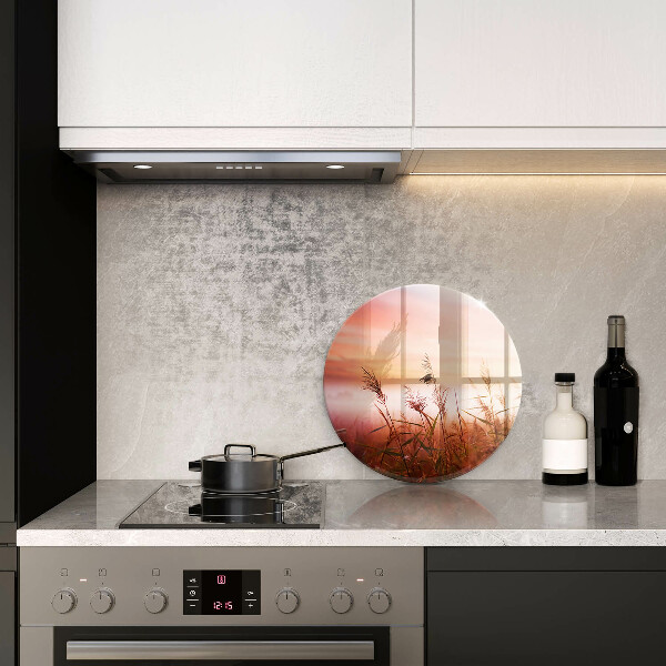 Kuchynská doska zo skla Krajina trávnatých polí