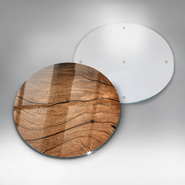 Kuchynská doska zo skla Textúra drevenej dosky