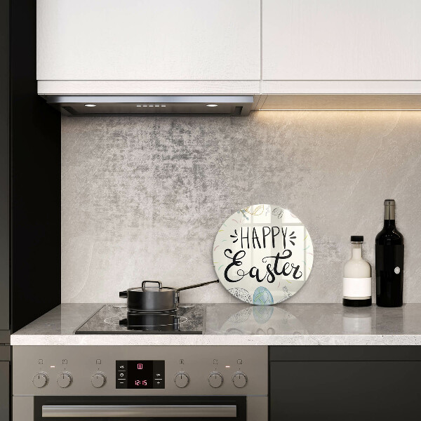 Kuchynská doska zo skla Happy Easter