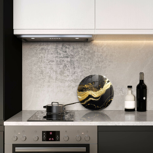 Kuchynská doska zo skla Elegantná abstrakcia