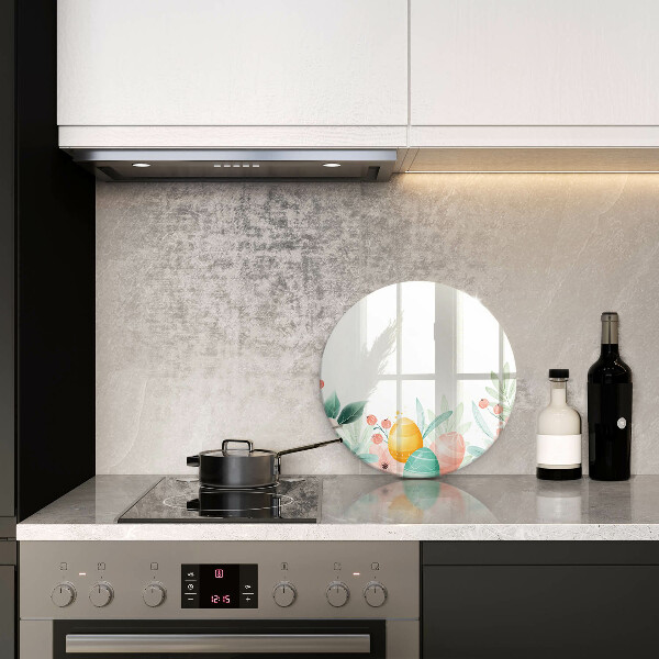 Kuchynská doska zo skla veľkonočné vajíčka