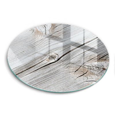 Kuchynská doska zo skla Svetlá štruktúra dreva