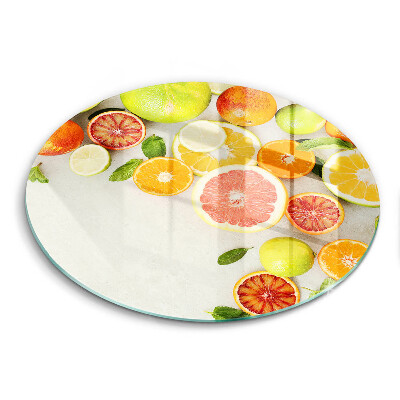Kuchynská doska zo skla Citrusové ovocie