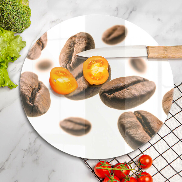 Kuchynská doska zo skla Kávové zrná