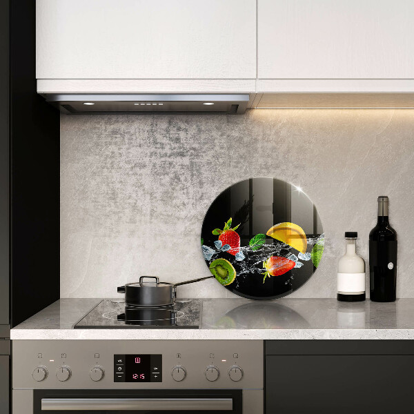 Kuchynská doska zo skla Ovocie vo vode