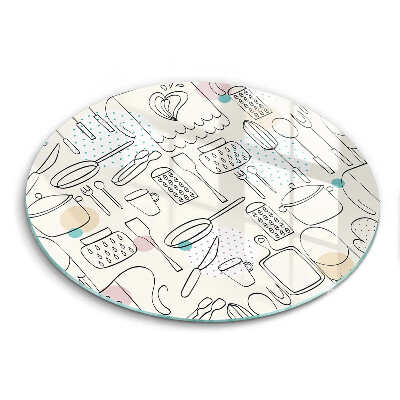 Kuchynská doska zo skla Kuchynské doplnky