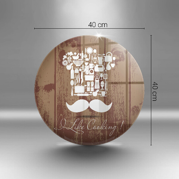 Kuchynská doska zo skla I like cooking