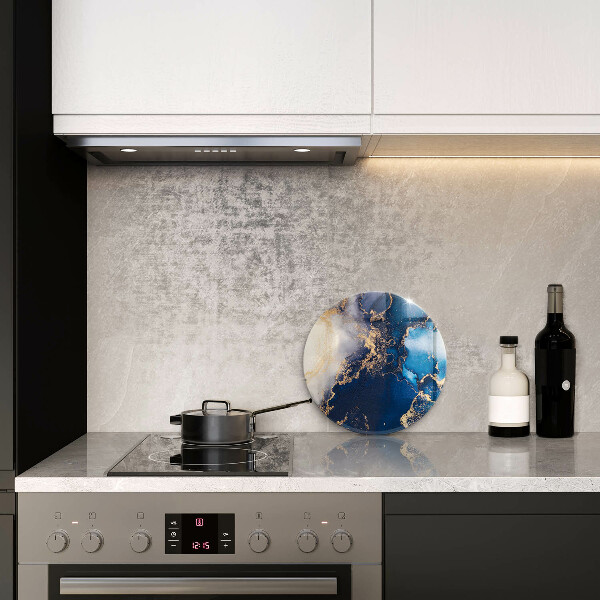 Kuchynská doska zo skla Elegantné pozadie a zlato